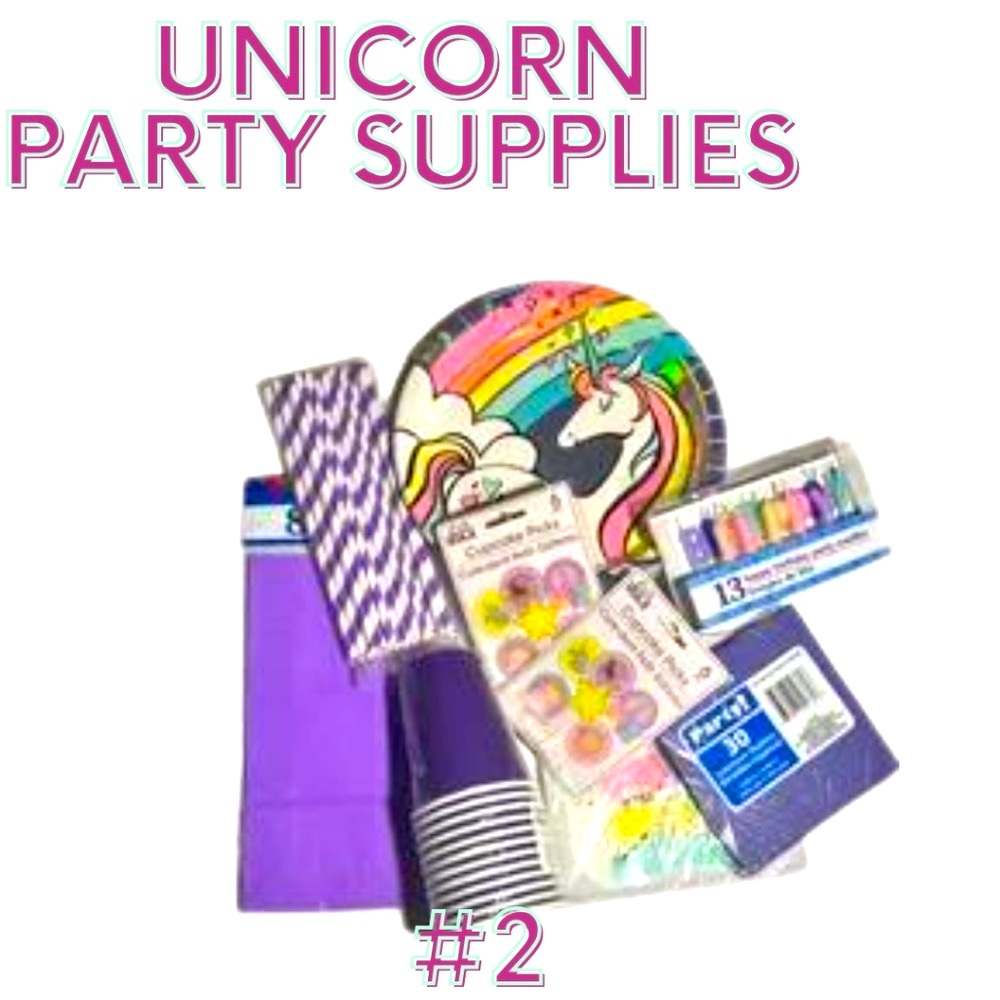 Unicorn Party Ideas and Supplies